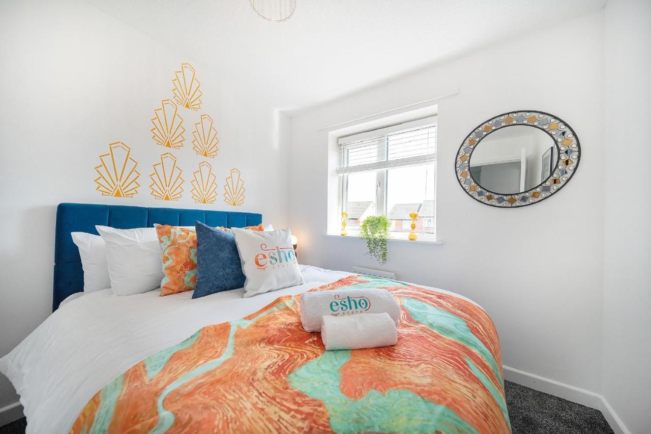 Stylish 3 Bed House, Large Garden, Parking, Wifi - Esho Stays Ковентрі Екстер'єр фото